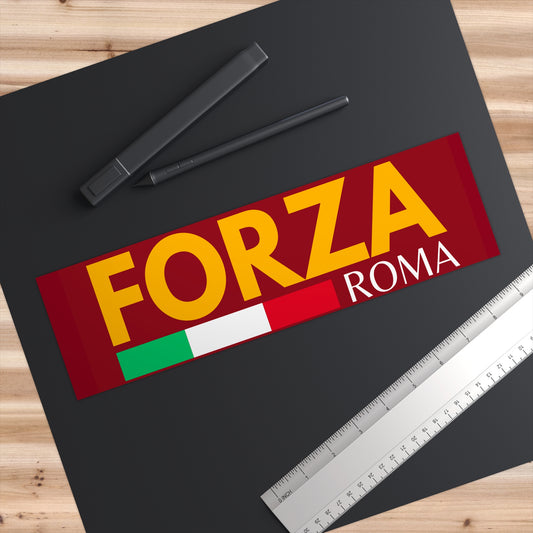 Forza Roma Bumper Sticker